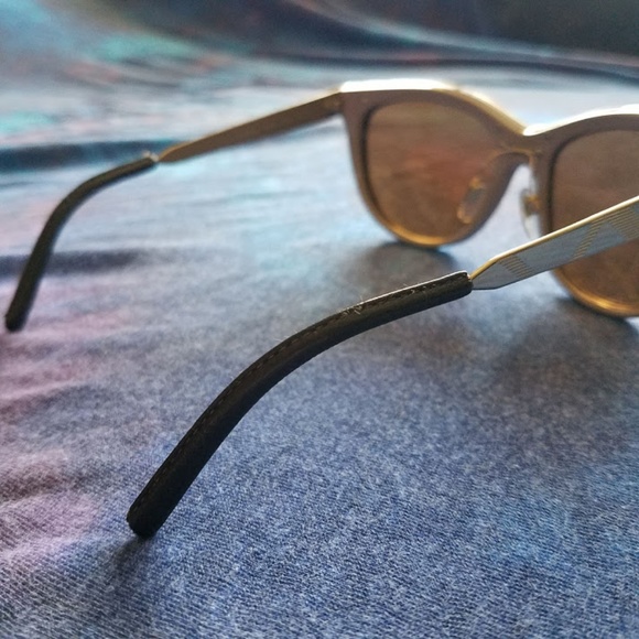 Burberry B 3076-Q 1191/6H Gold & Beige Sunglasses main image 7